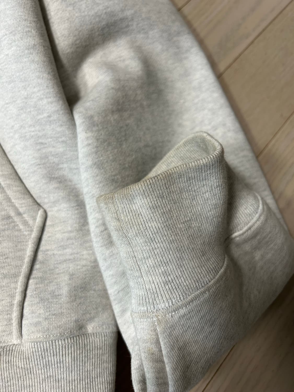 슈프림 X 챔피온 후드집업 애쉬그레이 상품이미지3