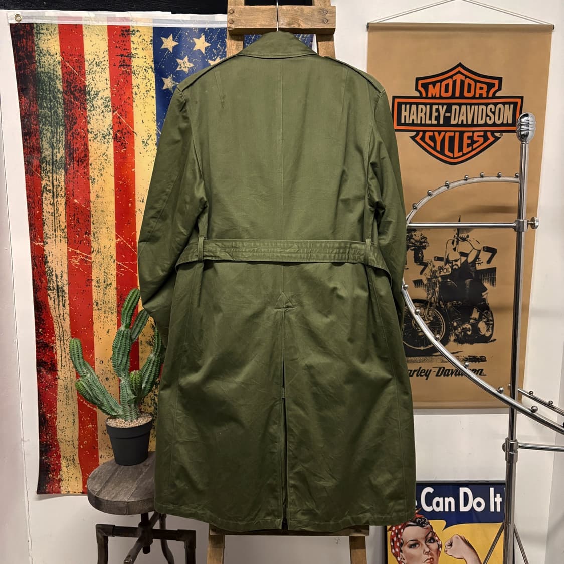 50s U.S. ARMY M-50 오버코트 1952년 생산 N438 상품이미지2