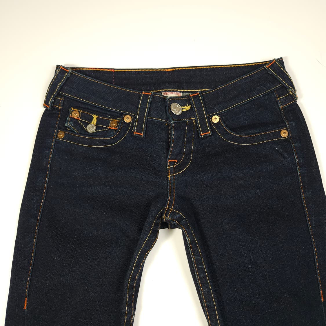 트루릴리전 로우라이즈 부츠컷 데님팬츠  상품이미지2