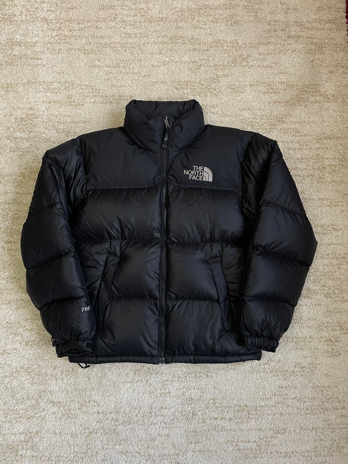 [85] 노스페이스 700 눕시 구스다운 블랙 패딩 상품이미지1