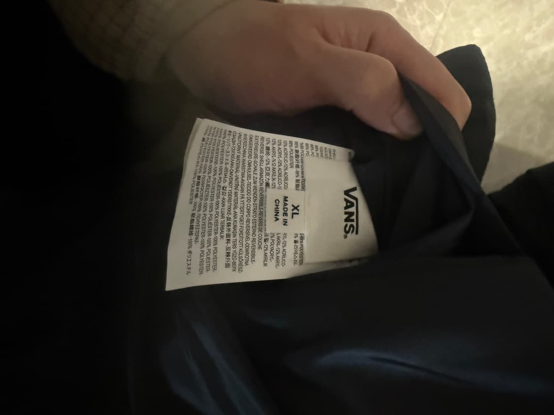 XL사이즈 반스 리버시믈 체커 후리스 상품이미지8