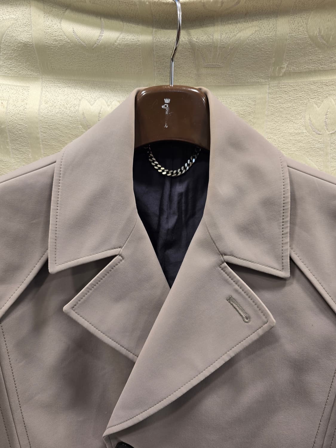 한섬 시스템 베이지색 남성 코트 95~100 상품이미지2