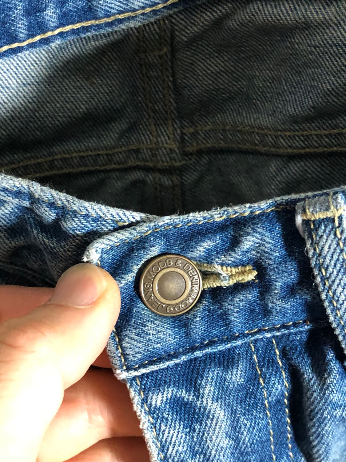 모드나인 MOD7s 중청 데님 (30) 밑단 수선 상품이미지4