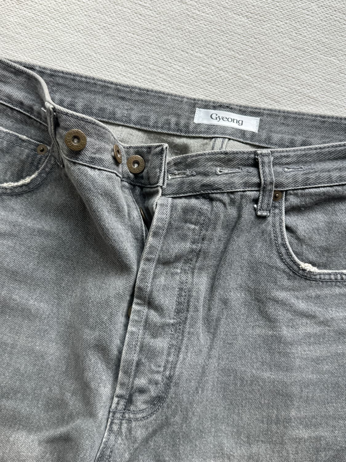 Gyeong 데님팬츠 상품이미지3
