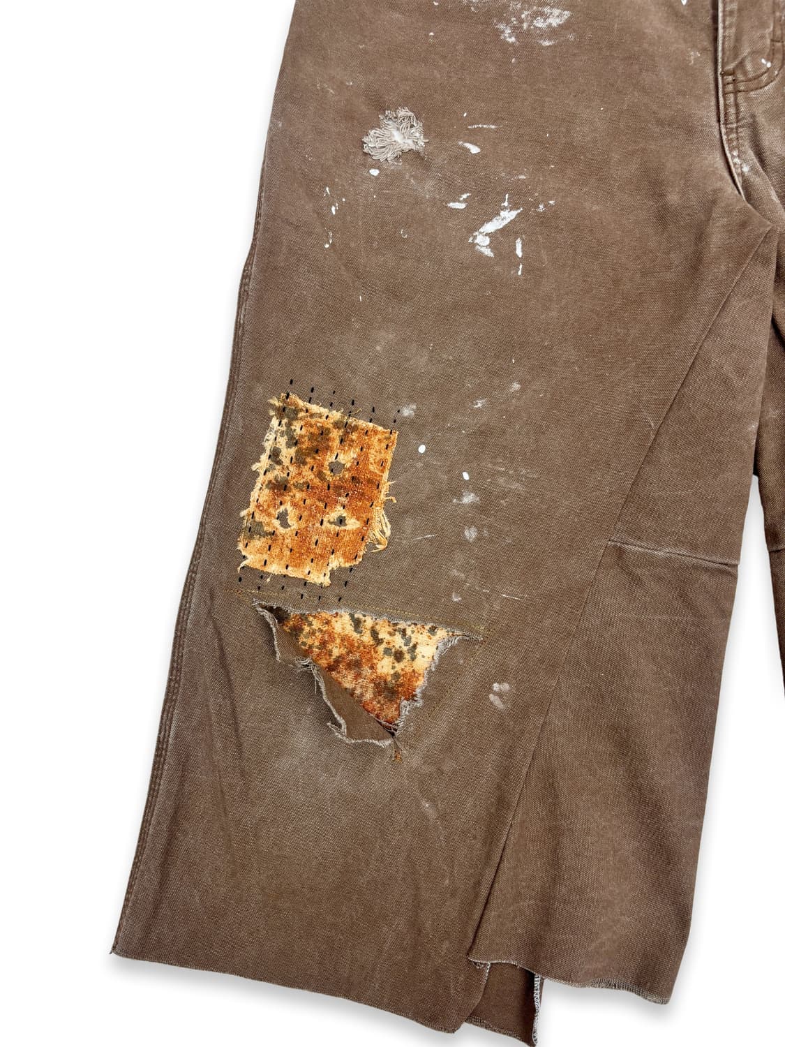 Vtg Dickies Sashiko Distressed 버뮤다 상품이미지3