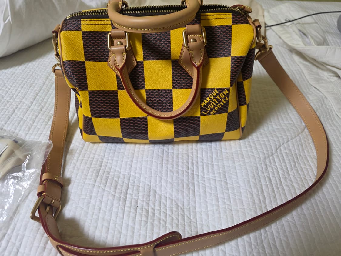 루이비통 스피디25 반둘리에 다미에 팝 상품이미지1