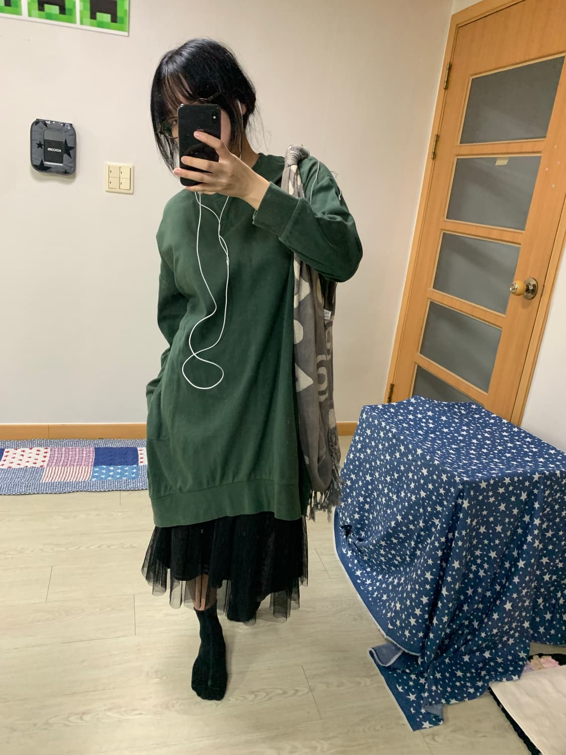 vintage tulle skirt 상품이미지3