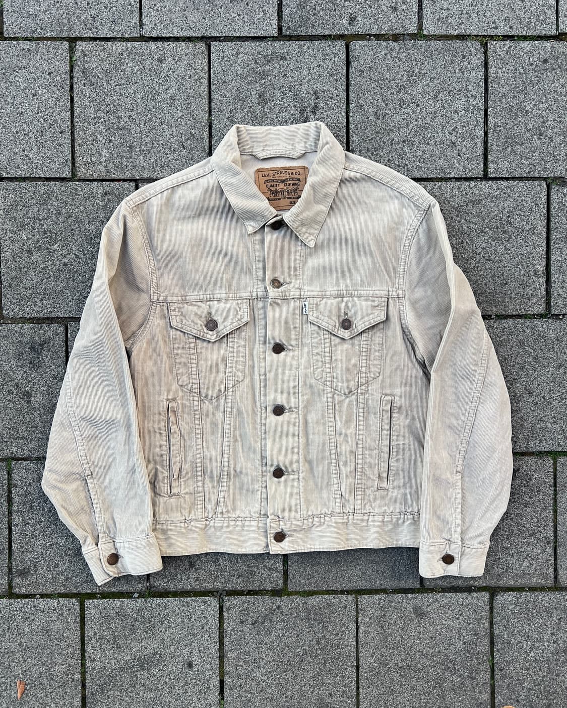 [S] 이태리제 리바이스 코듀로이 트러커 상품이미지2