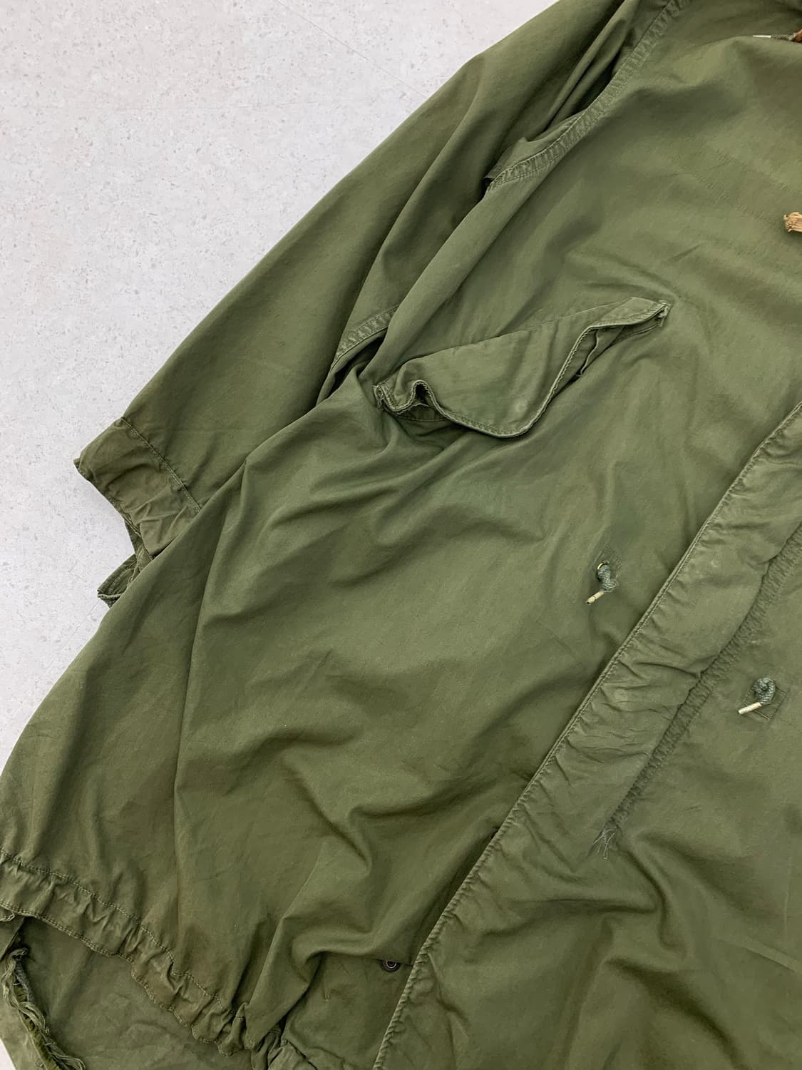 Military M51 피쉬테일 쉘 파카 상품이미지5