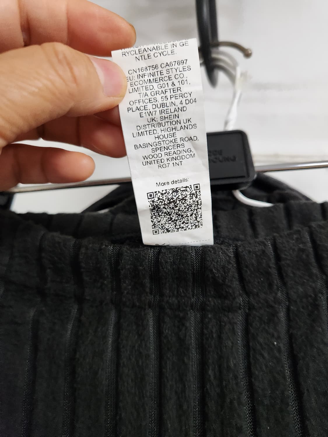 SHEIN 여성 간절기 크롭 셑업 XS 상품이미지7