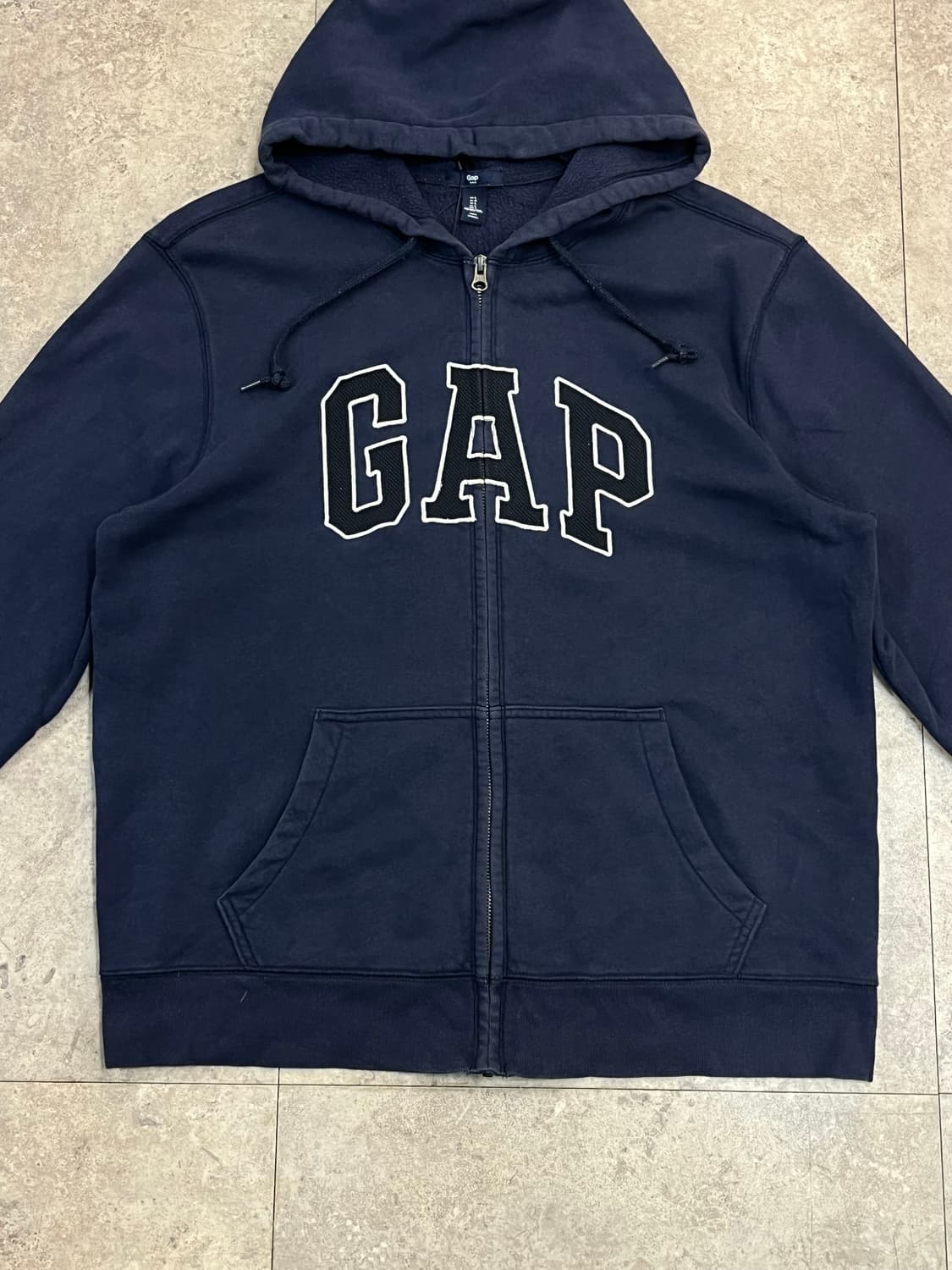 갭 후드집업 네이비 L #csz2383 상품이미지6