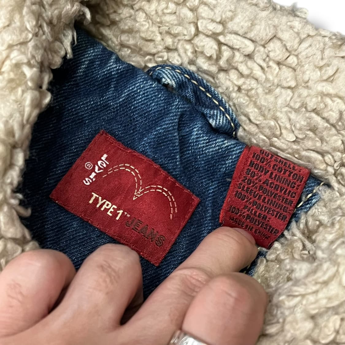  리바이스 데님 셰르파자켓 y13923 상품이미지8