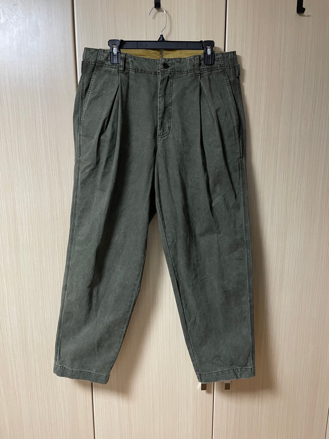 [L] 펜필드 페이디드 앤틸러스 턱 트루저 팬츠 올리브 상품이미지1