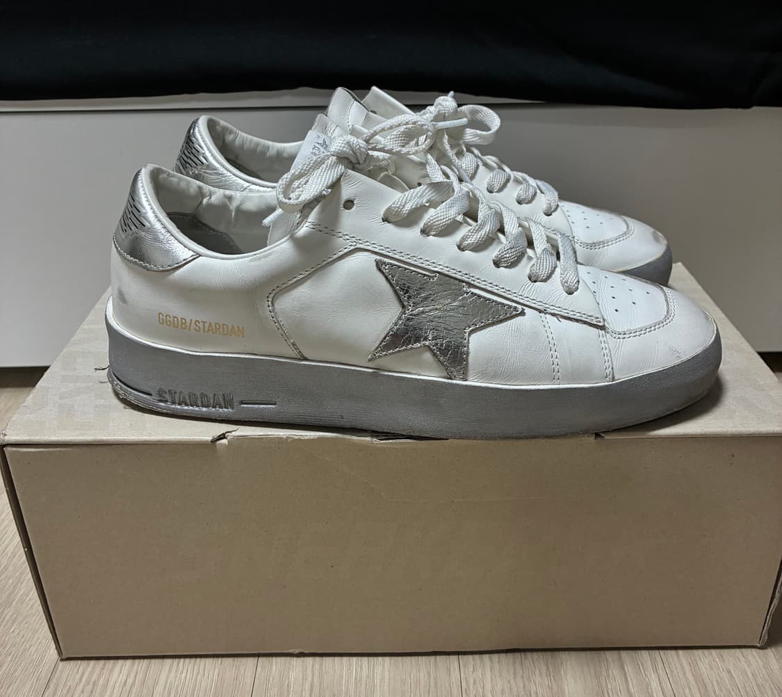 (38) 골든구스 스타단 스니커즈 실버 힐 실버 스타 상품이미지3