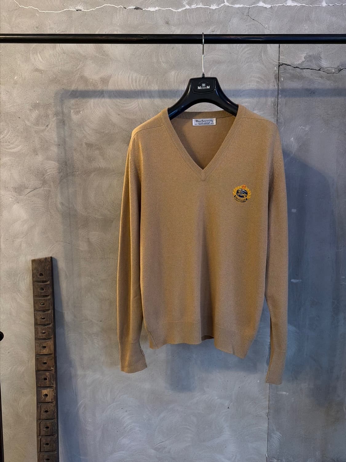 80s 버버리 스코티쉬 램스울 니트 100~105 상품이미지1