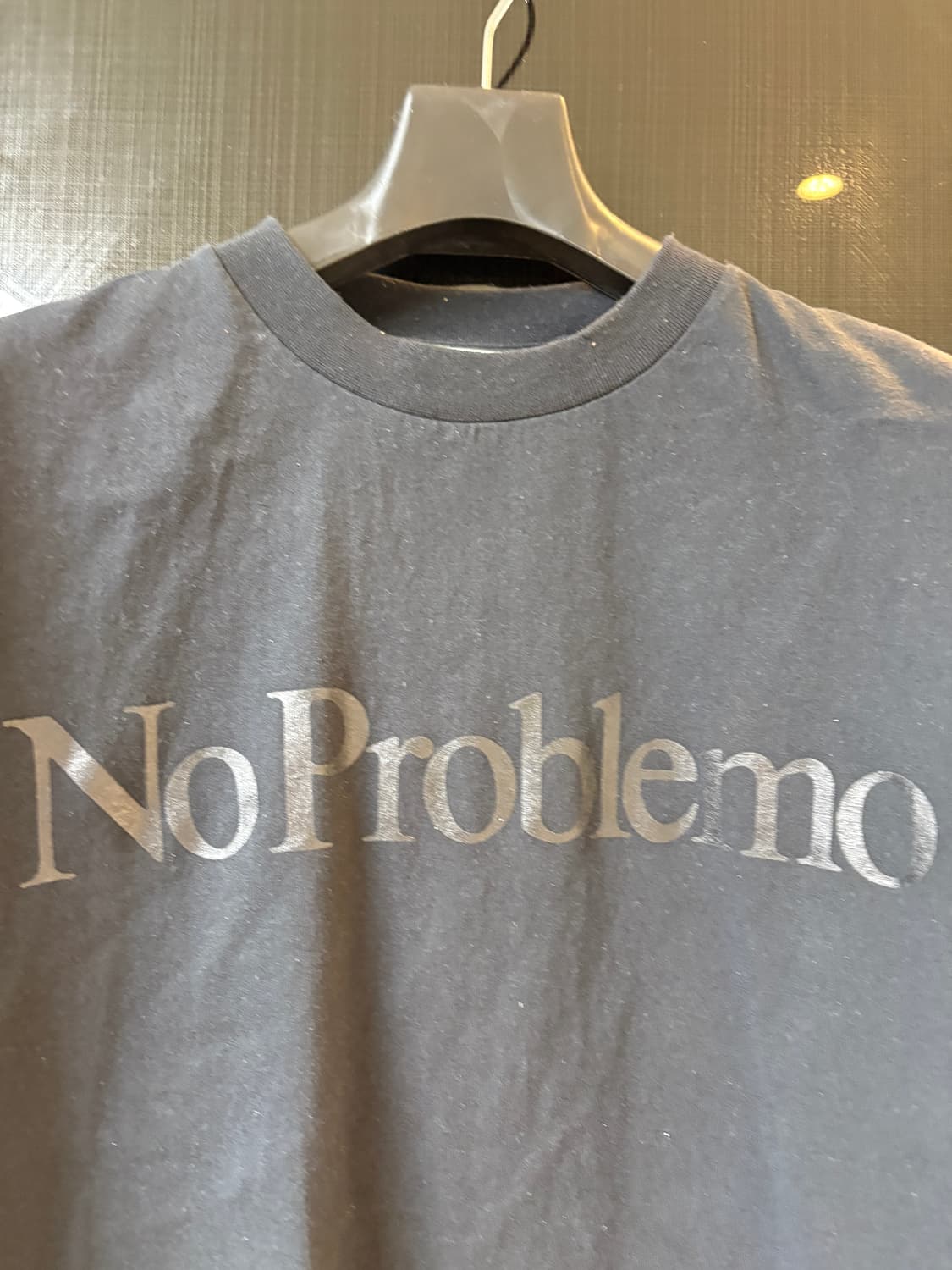 ARIES 블랙기본티 상품이미지2