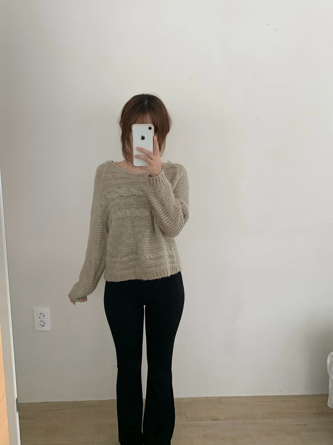 earth music&ecology 연카키 케이블 니트 상품이미지4