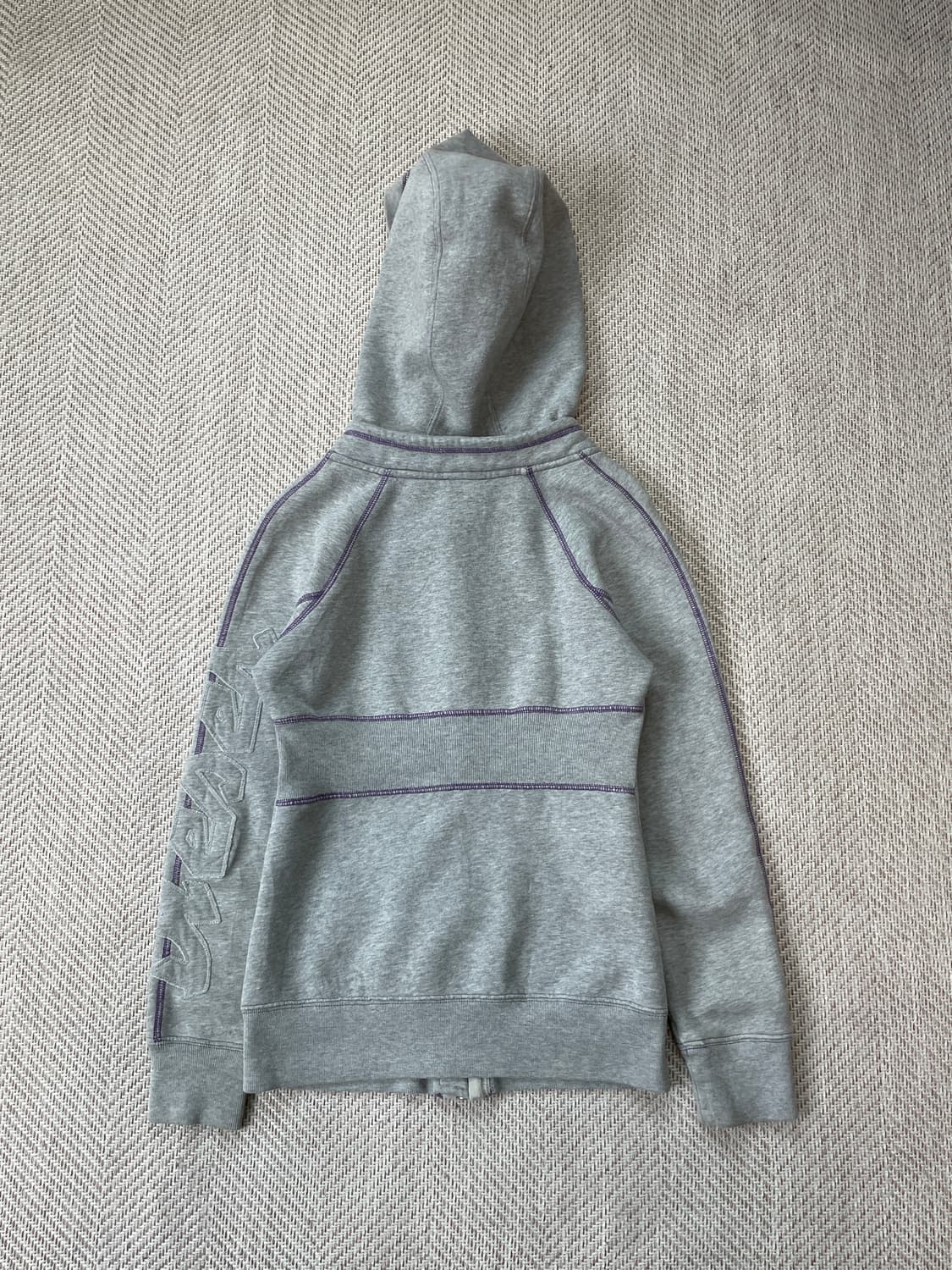 디젤 퍼플 스티치 스터드 후드집업  J03805 상품이미지9