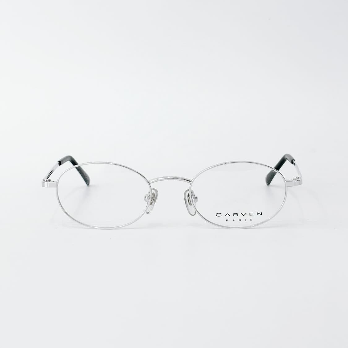 키지클럽 CARVEN 실버 라운드 데드스탁 빈티지안경 상품이미지1