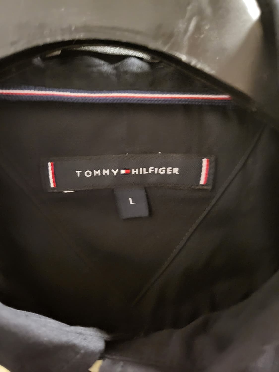 타미힐피거 블랙 셔츠 상품이미지4