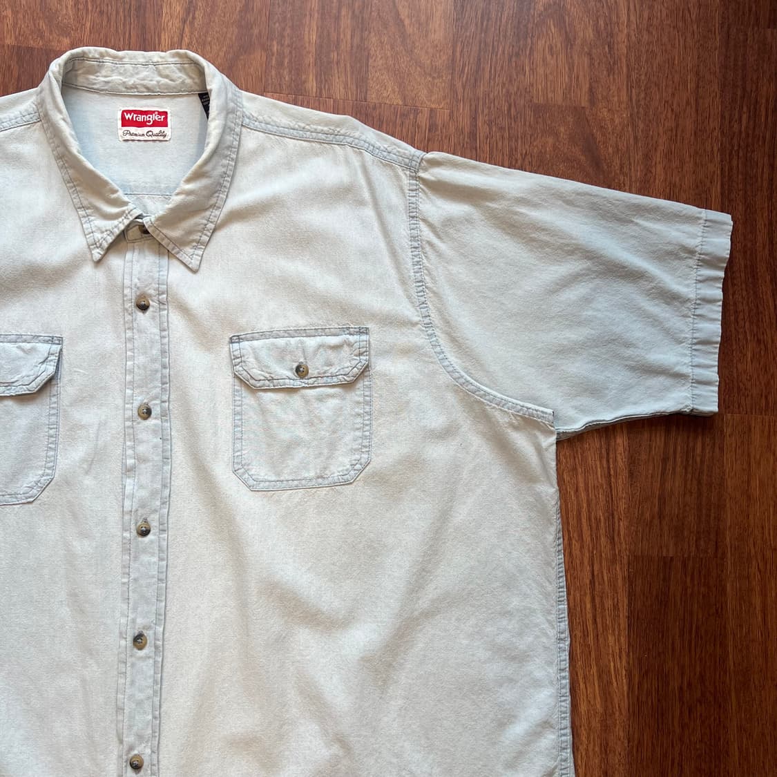 [3XL]랭글러 빅사이즈 반팔 워크 셔츠 상품이미지5