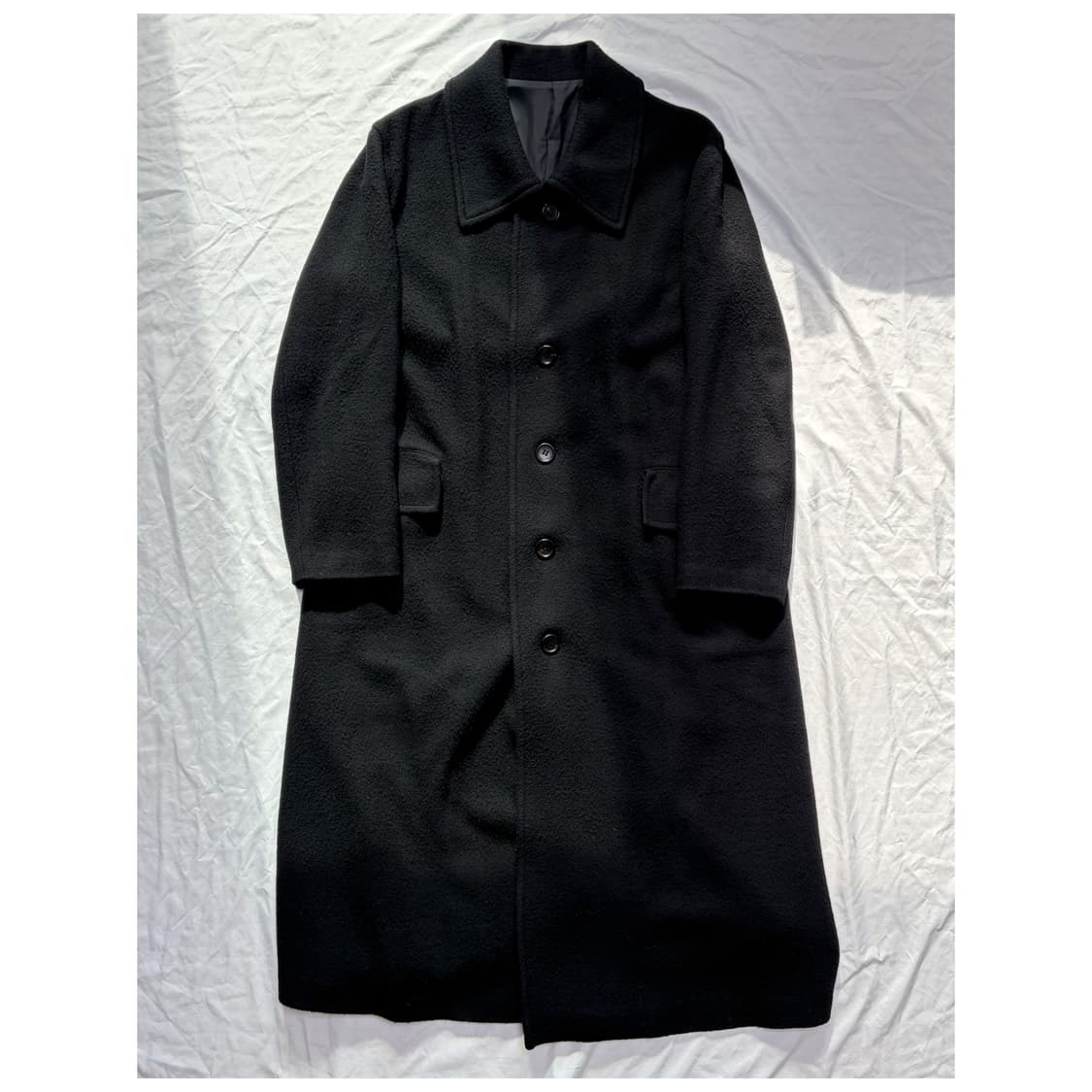 요지야마모토 울 코트 상품이미지1