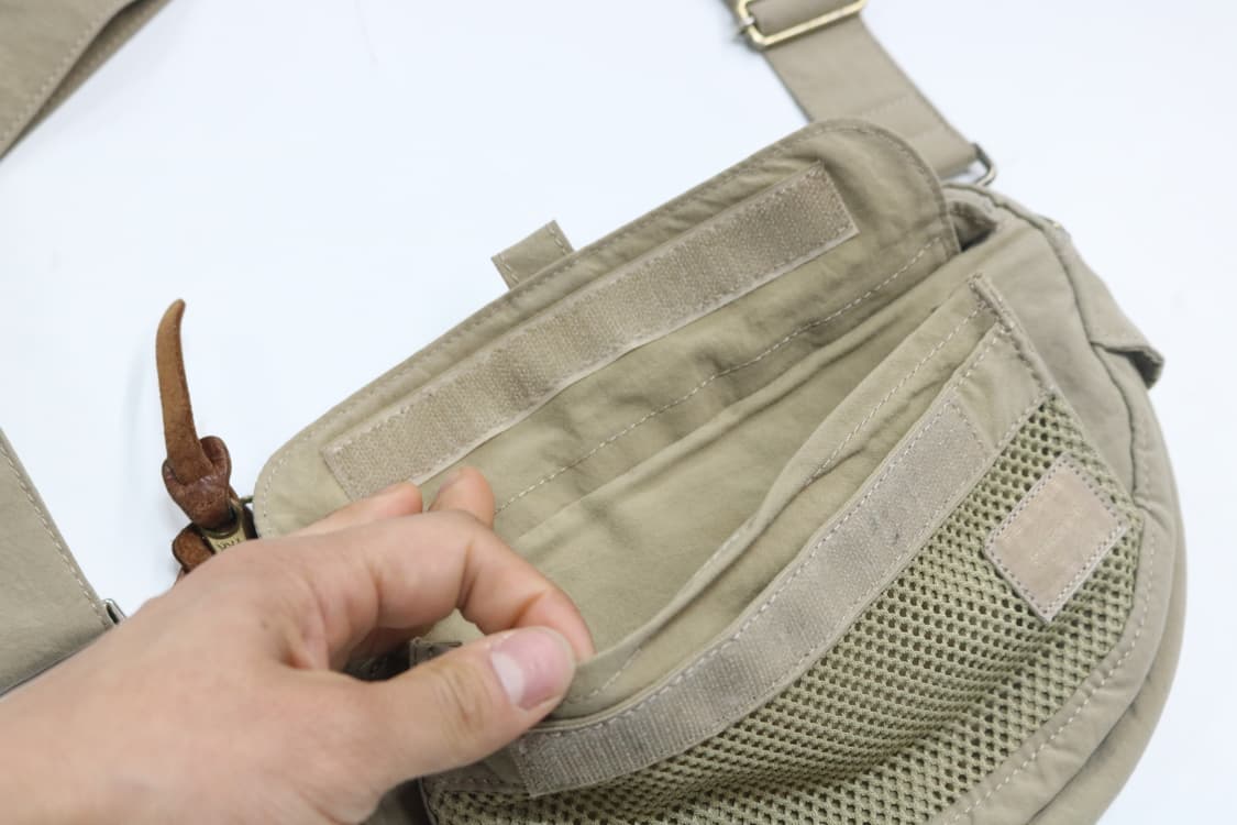 PORTER 요시다 포터 빈티지 메쉬 포켓 숄더백 베이지 상품이미지5