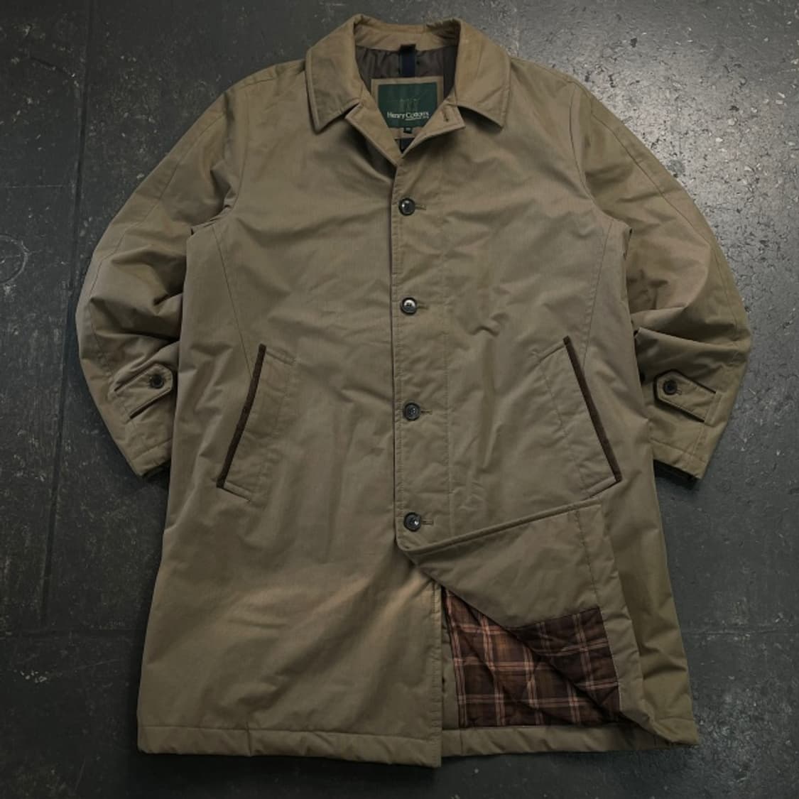 105 헨리코튼 파일럿 코트 상품이미지1