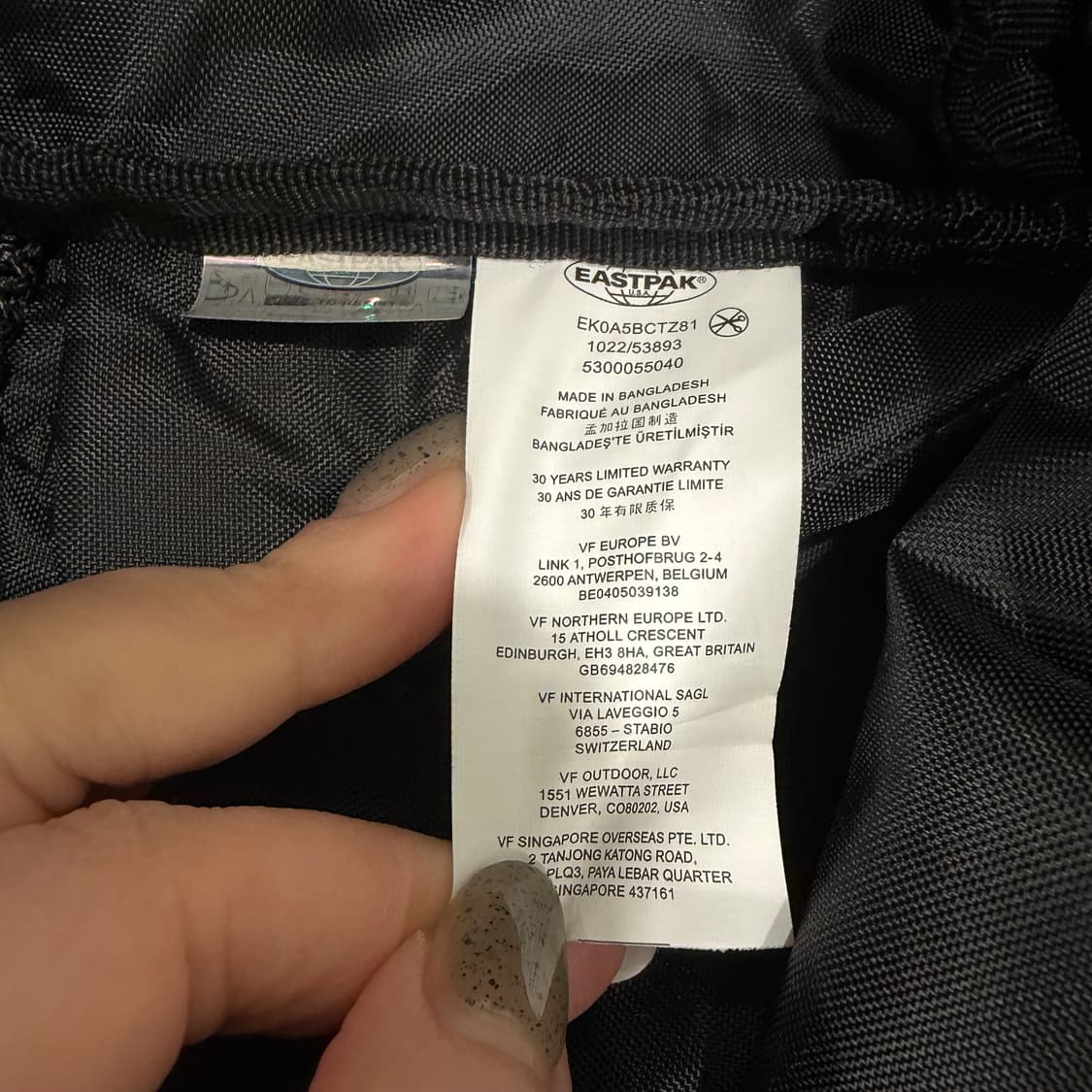 219. 이스트팩 언더커버 콜라보 카모 백팩 상품이미지8