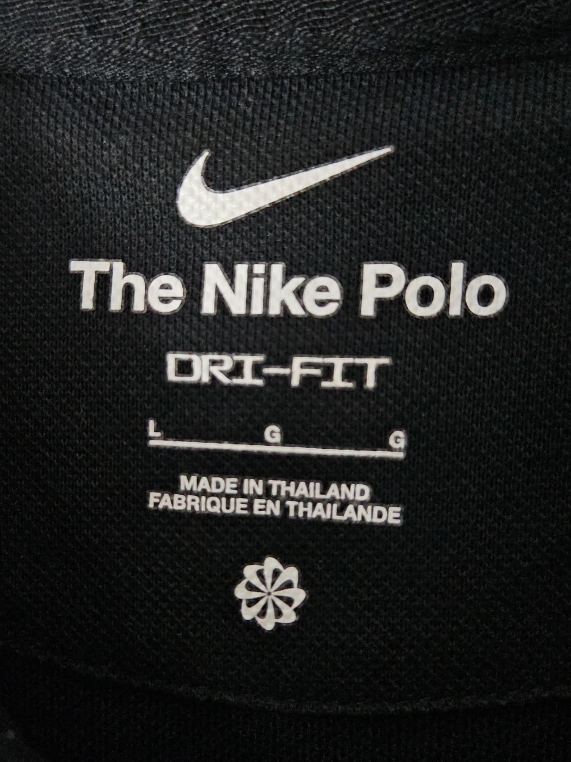 나이키 폴로 드라이핏 스우시 카라티 반팔 피케티 L 100 상품이미지4
