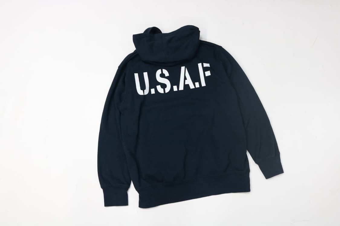 뷰모어 빈티지 미공군 U.S. AIR FORCE 후드티셔츠 M 상품이미지5