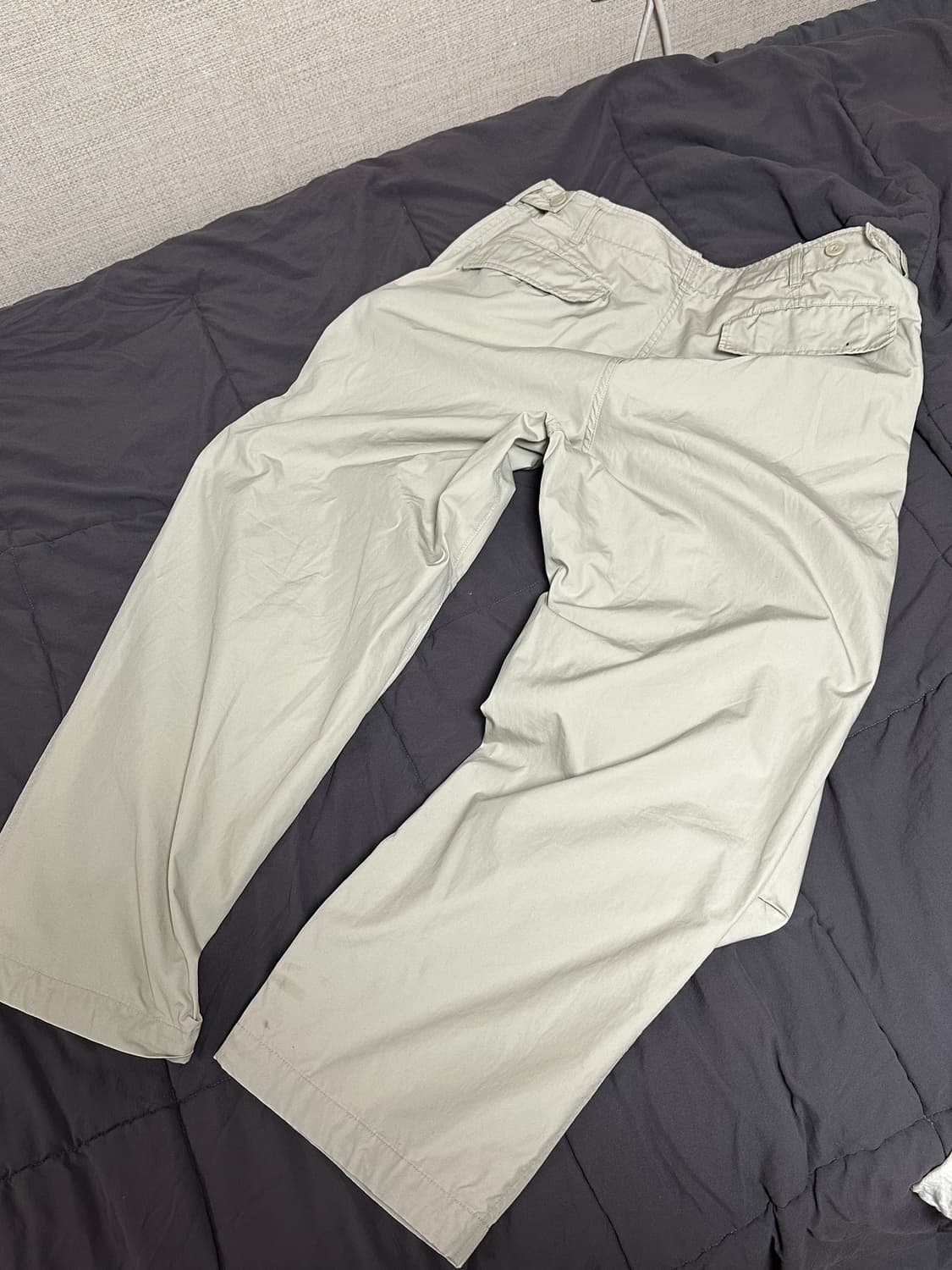 유니클로  U 파라수트  팬츠 베이지 (82cm) 30-32인치 상품이미지2