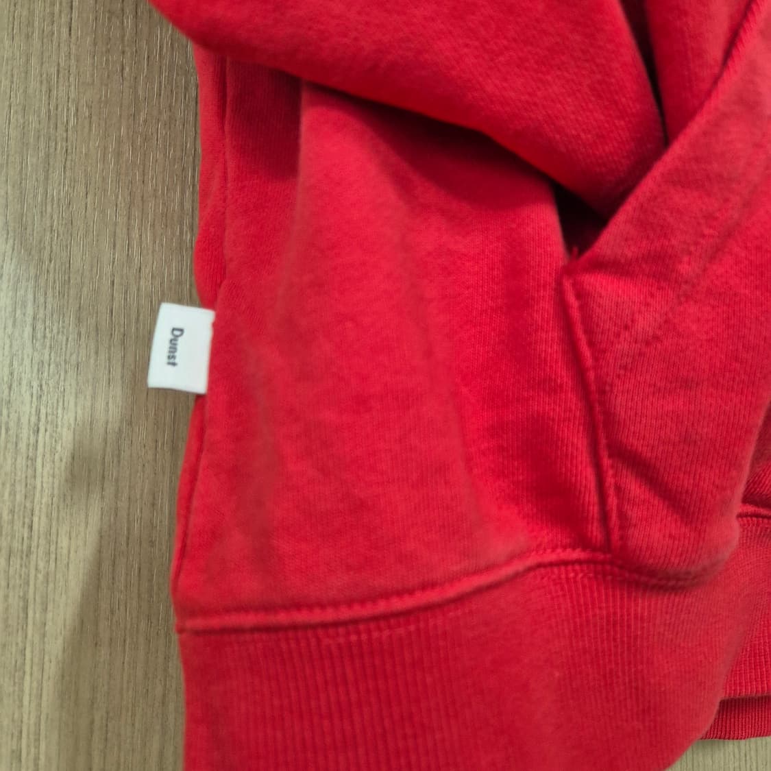 [L]던스트 Dunst 후드티 빈티지 레드 상품이미지2