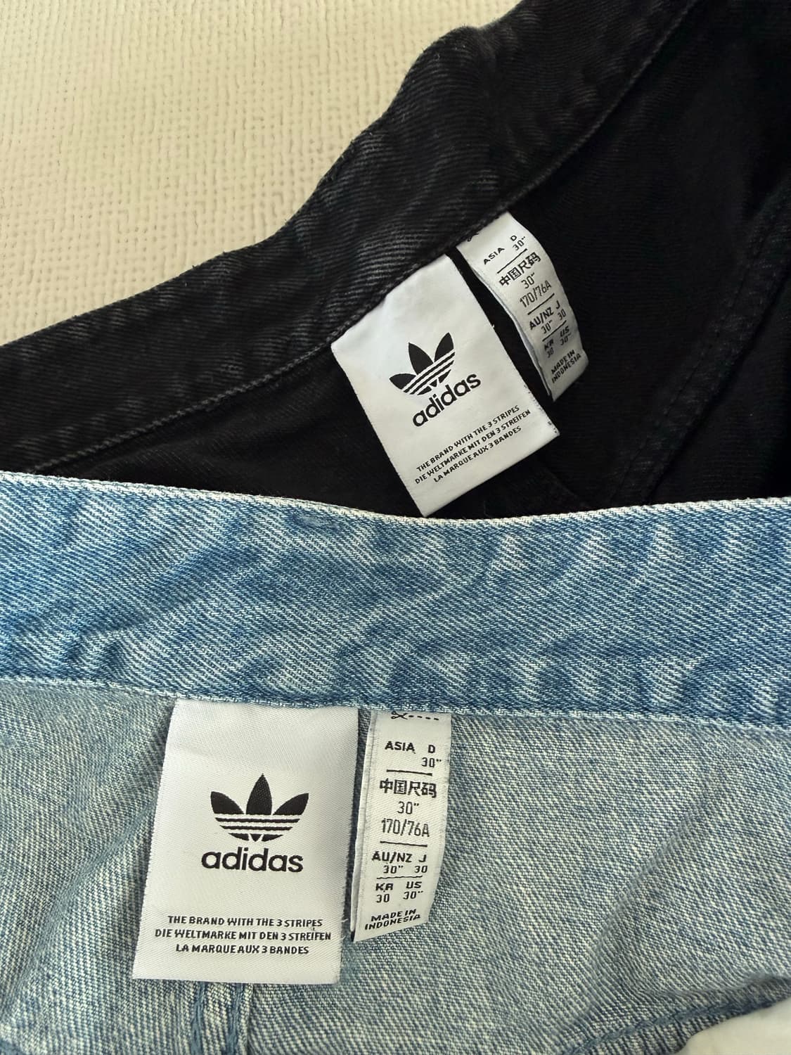 아디다스 청반바지 2개 일괄판매  상품이미지3