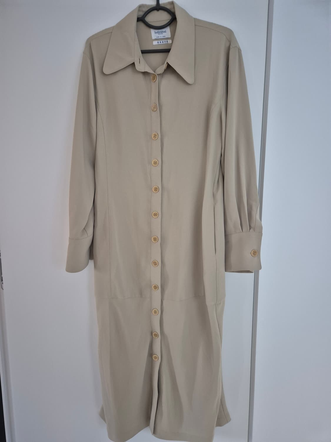 그로브 원피스 셔츠형쟈켓 상품이미지1