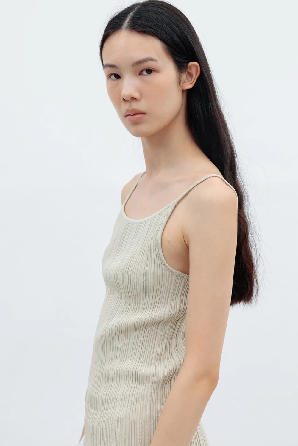 rrace 세이지 슬리브리스 상품이미지1