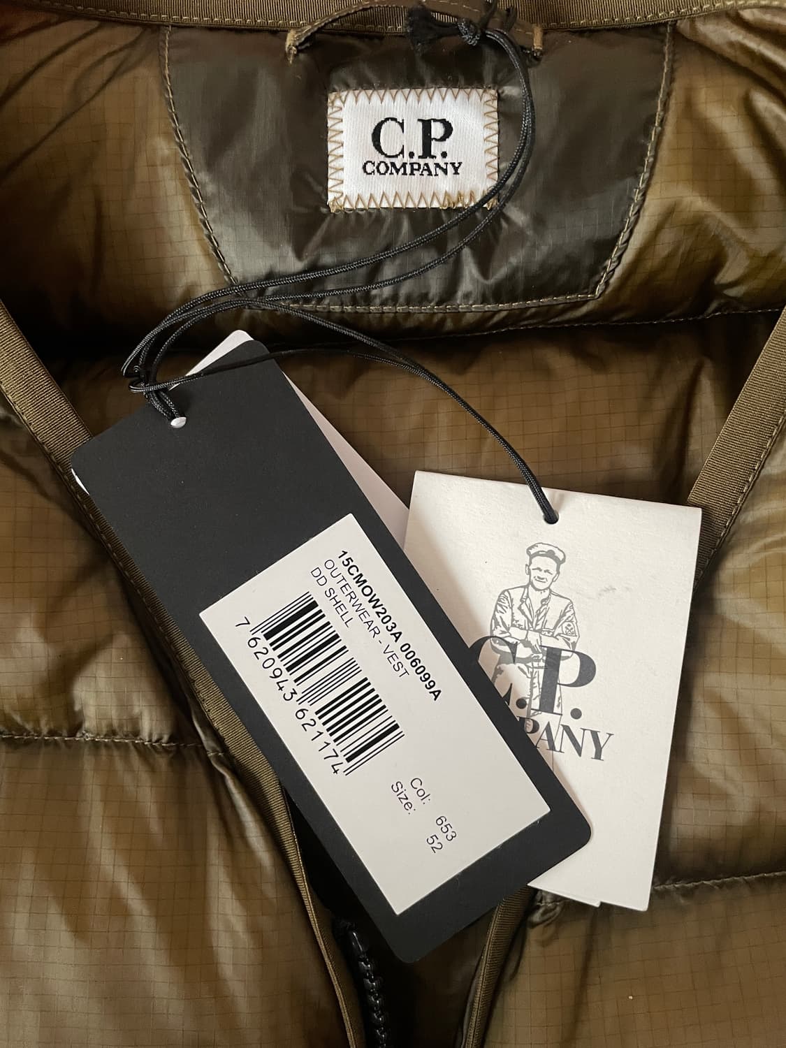 C.P. 컴퍼니 DD쉘 다운 베스트 상품이미지3