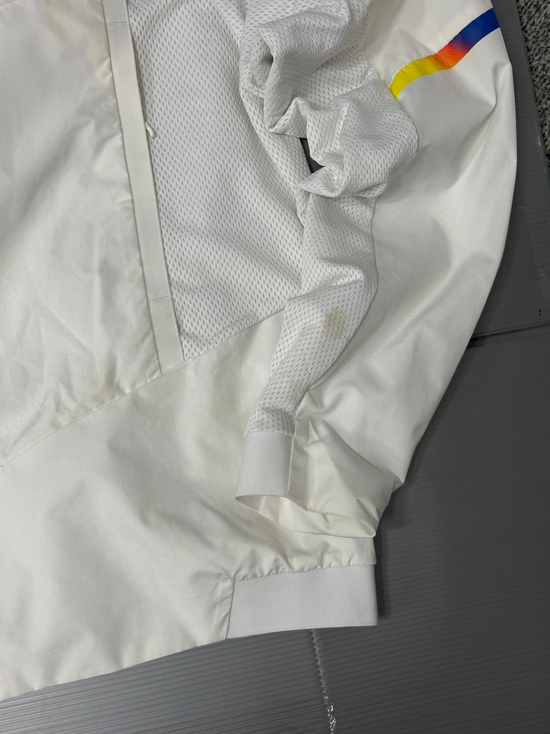 아디다스 아르헨티나 바람막이 자켓 화이트 2XL 상품이미지3