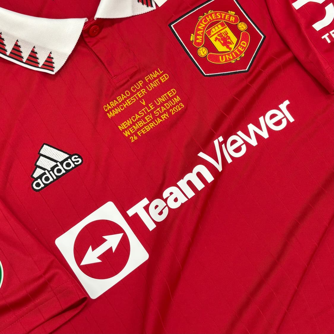 아디다스 22 23 맨체스터 유나이티드 맨유 홈 브루노 페르난데스 유니폼 상품이미지3