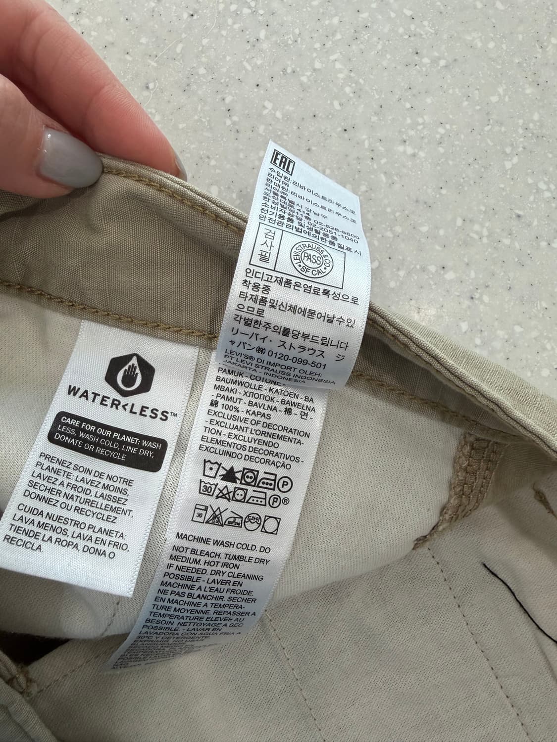 253. 리바이스 카고쇼츠 반바지 상품이미지4