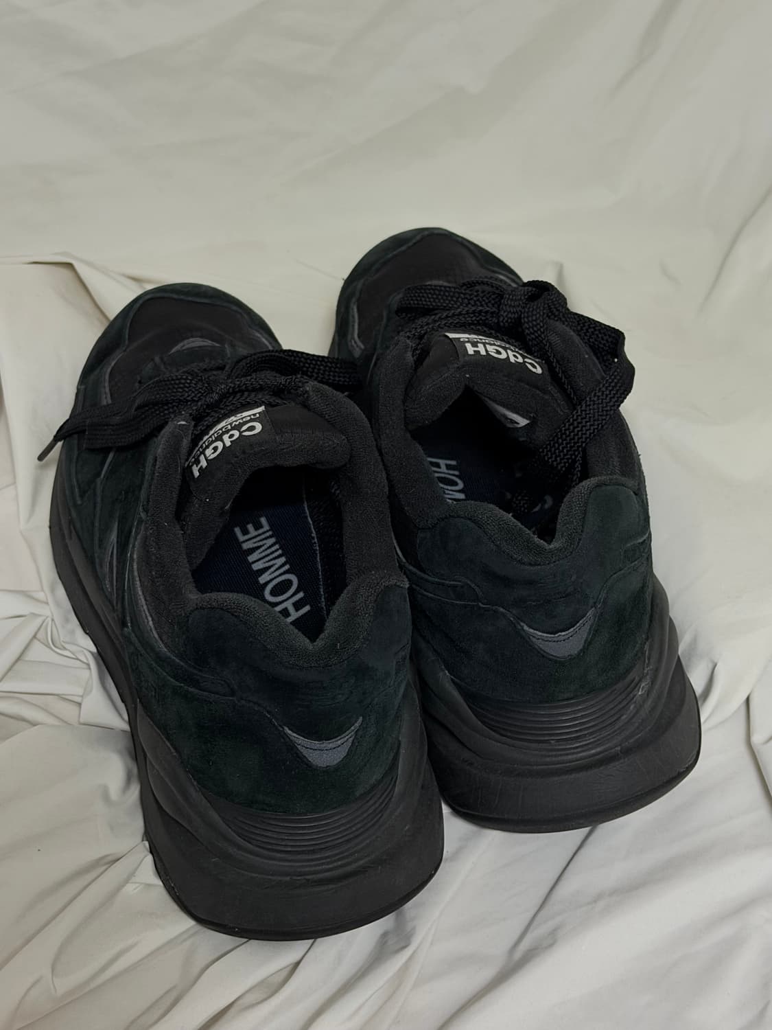 뉴발란스 꼼데 CdGH 5740 블랙 스니커즈 상품이미지4