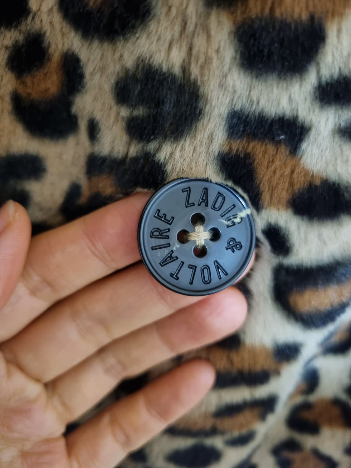 쟈딕앤볼테르 레오파드 퍼자켓  상품이미지5