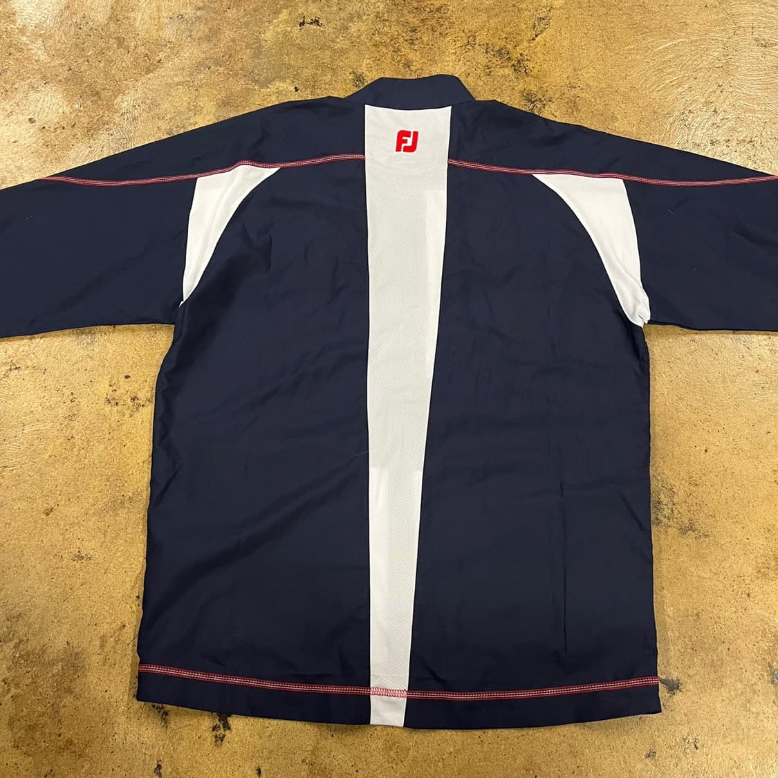 [정품/L] 풋조이 네이비 바람막이 자켓 b16 상품이미지4