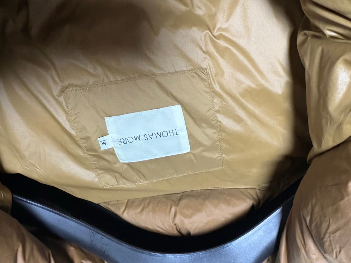 토마스 모어 미쉐린 패딩 커리색상 M 상품이미지6