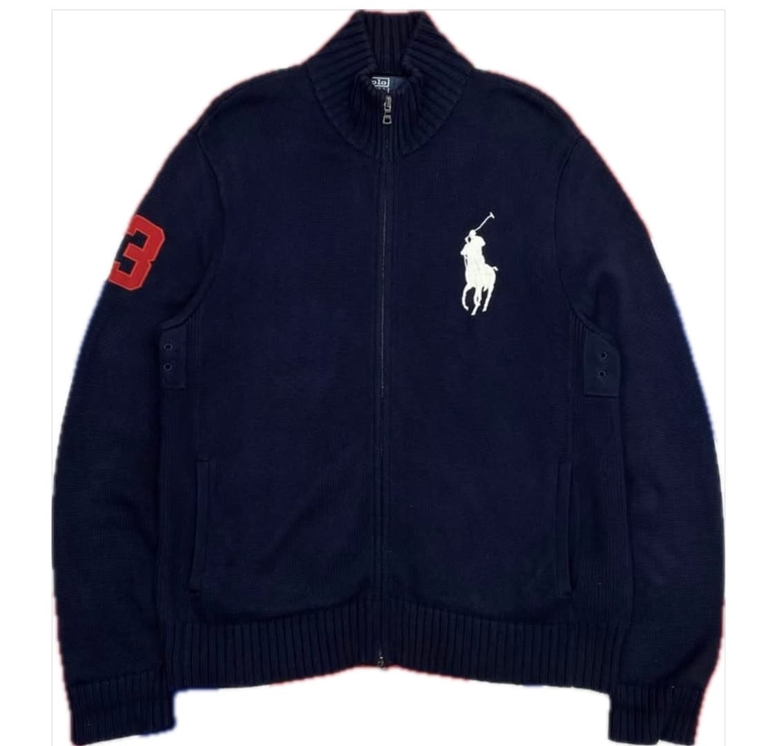 폴로 빅포니 니트집업 상품이미지1
