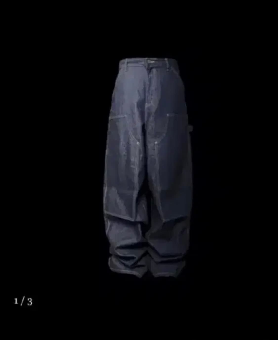 [1] 에모스탠스클럽 eomstanceclub 배기진 인디고 상품이미지1