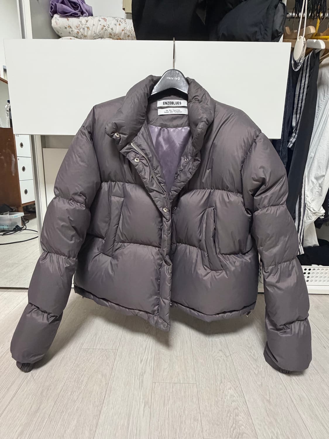 엔조블루스 패딩 (애쉬바이올렛) 상품이미지2
