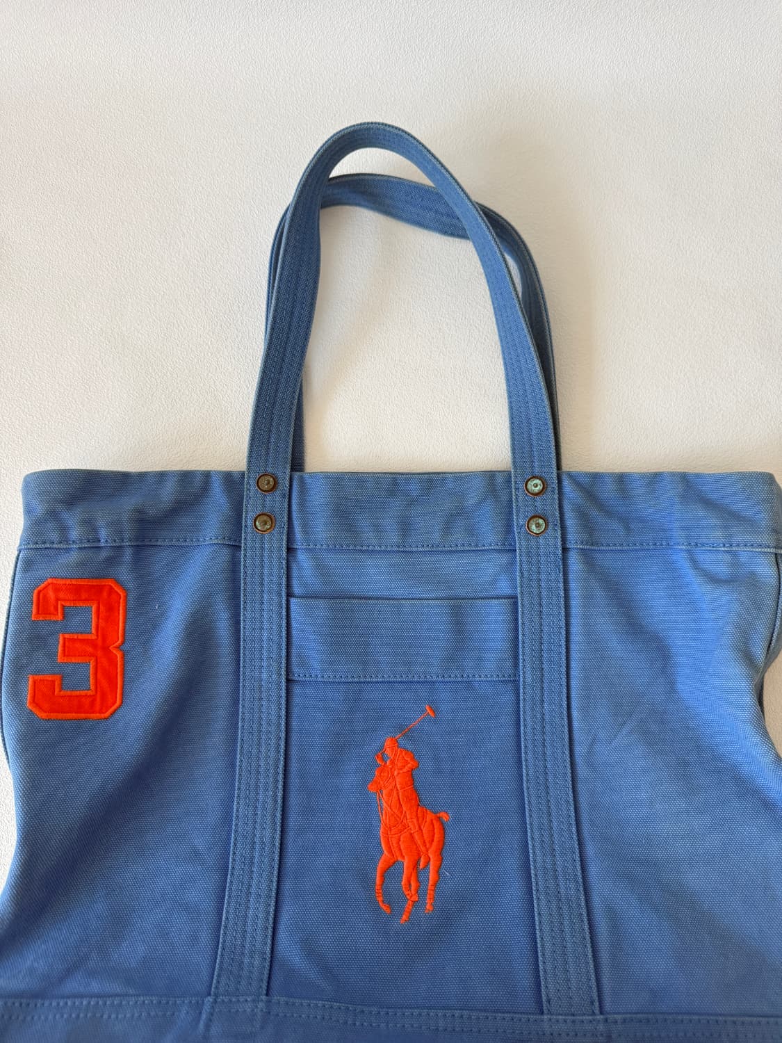 폴로 랄프로렌(Polo Ralph Lauren) 캔버스 토트백(숄더가능) 상품이미지2