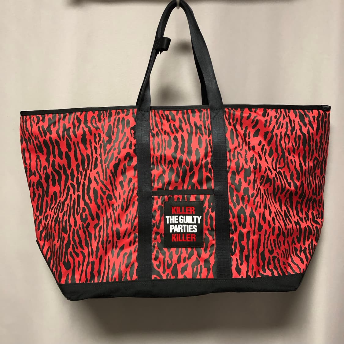 와코마리아x포터 레오파드 토트백 상품이미지1