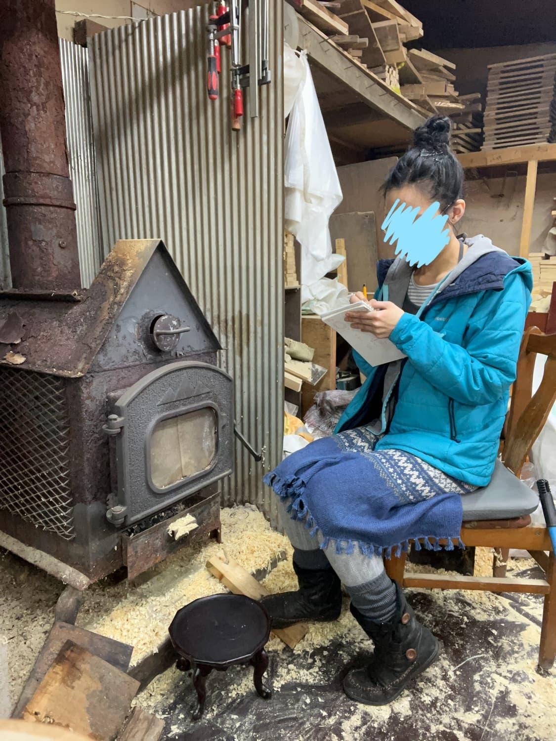 모리걸 단추 장식 빈티지 부츠 상품이미지5